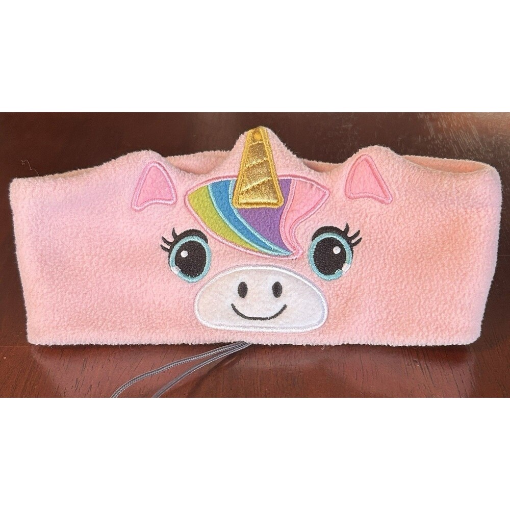 Pink Unicorn Headphones Kids Safe Volume Headband Cozy‎ Phones - Tested Works